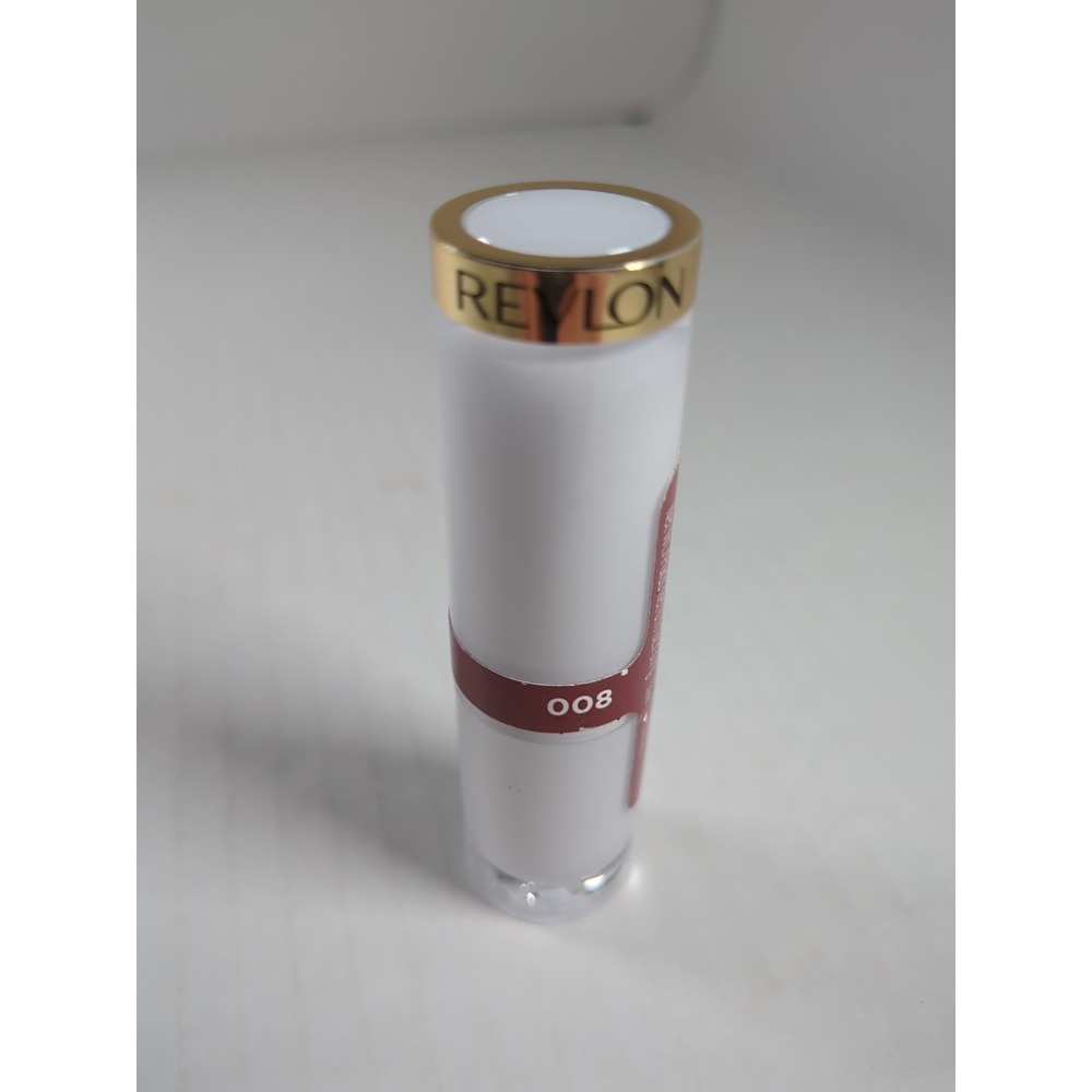Revlon Super Lustrous Glass Shine Lip Balm 008 RUM‎ RAISIN, New, Sealed